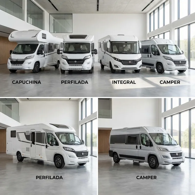 Tipos de autocaravanas