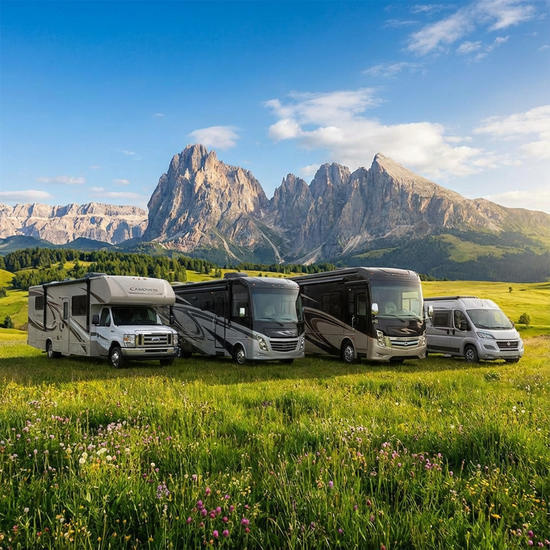 Tipos de autocaravanas