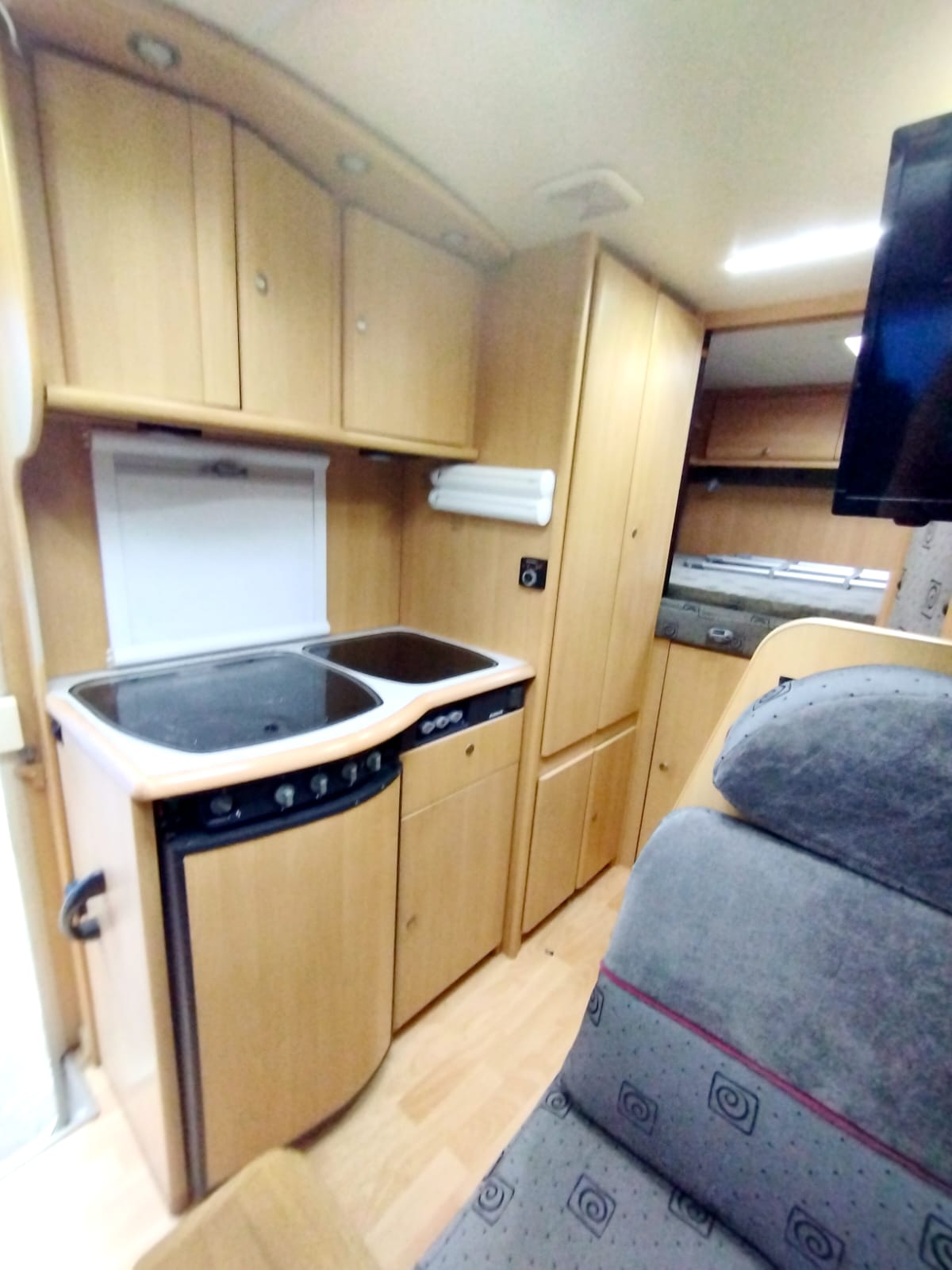Autocaravana cocina