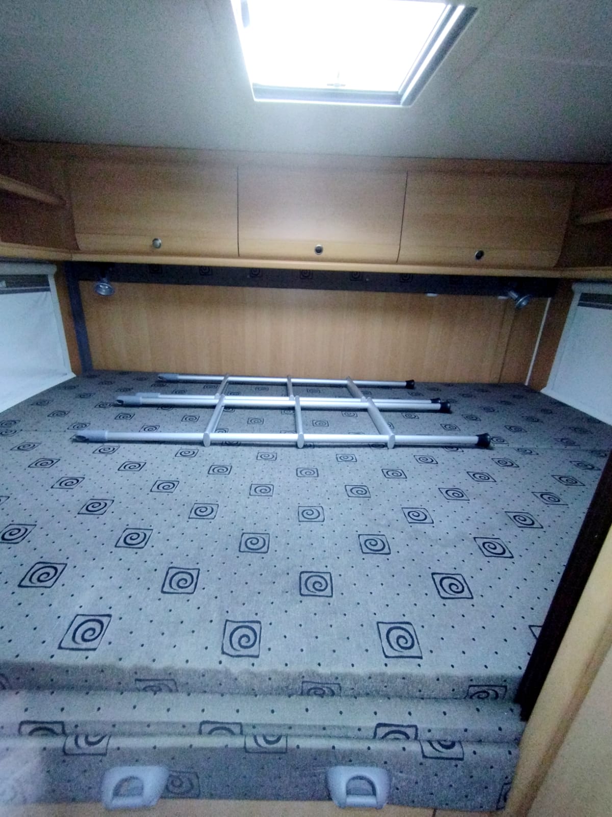 Autocaravana vista interior