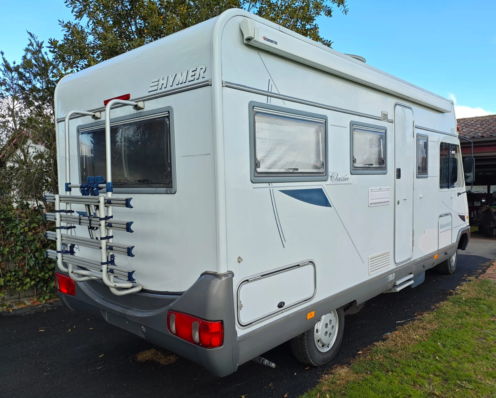 Autocaravana Hymer B595 vista exterior